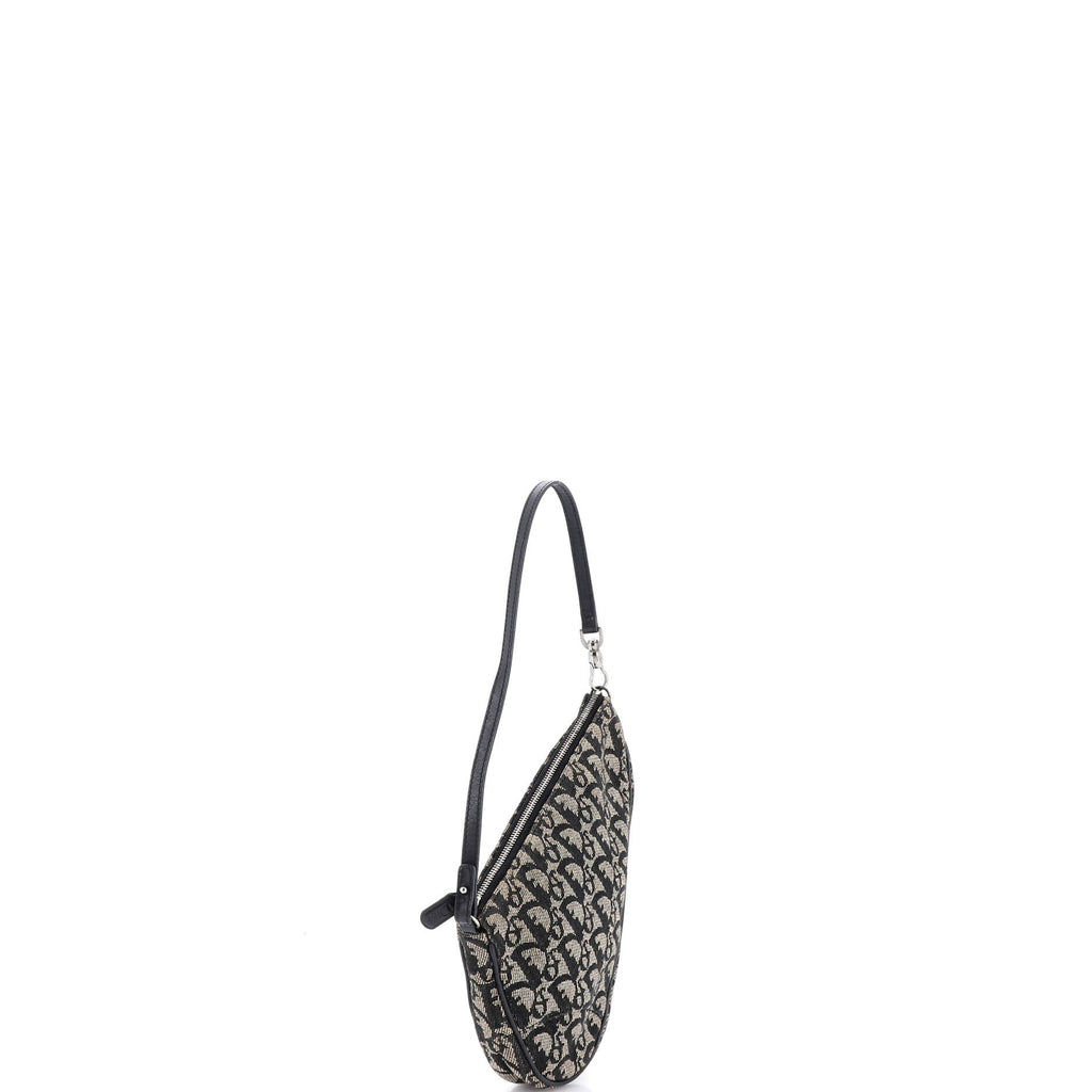 Vintage Saddle Bag Diorissimo Canvas Mini