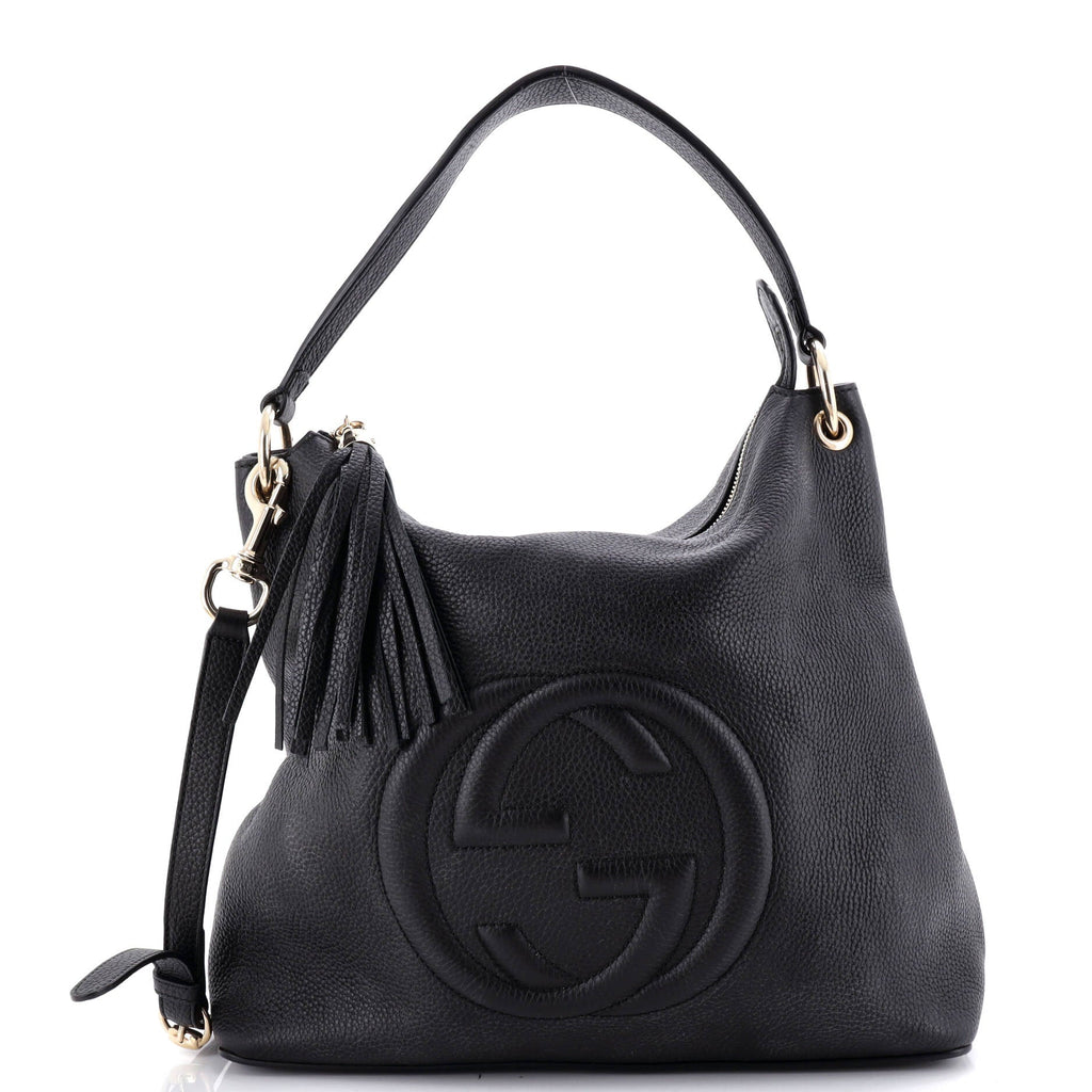 Soho Convertible Hobo Leather Large