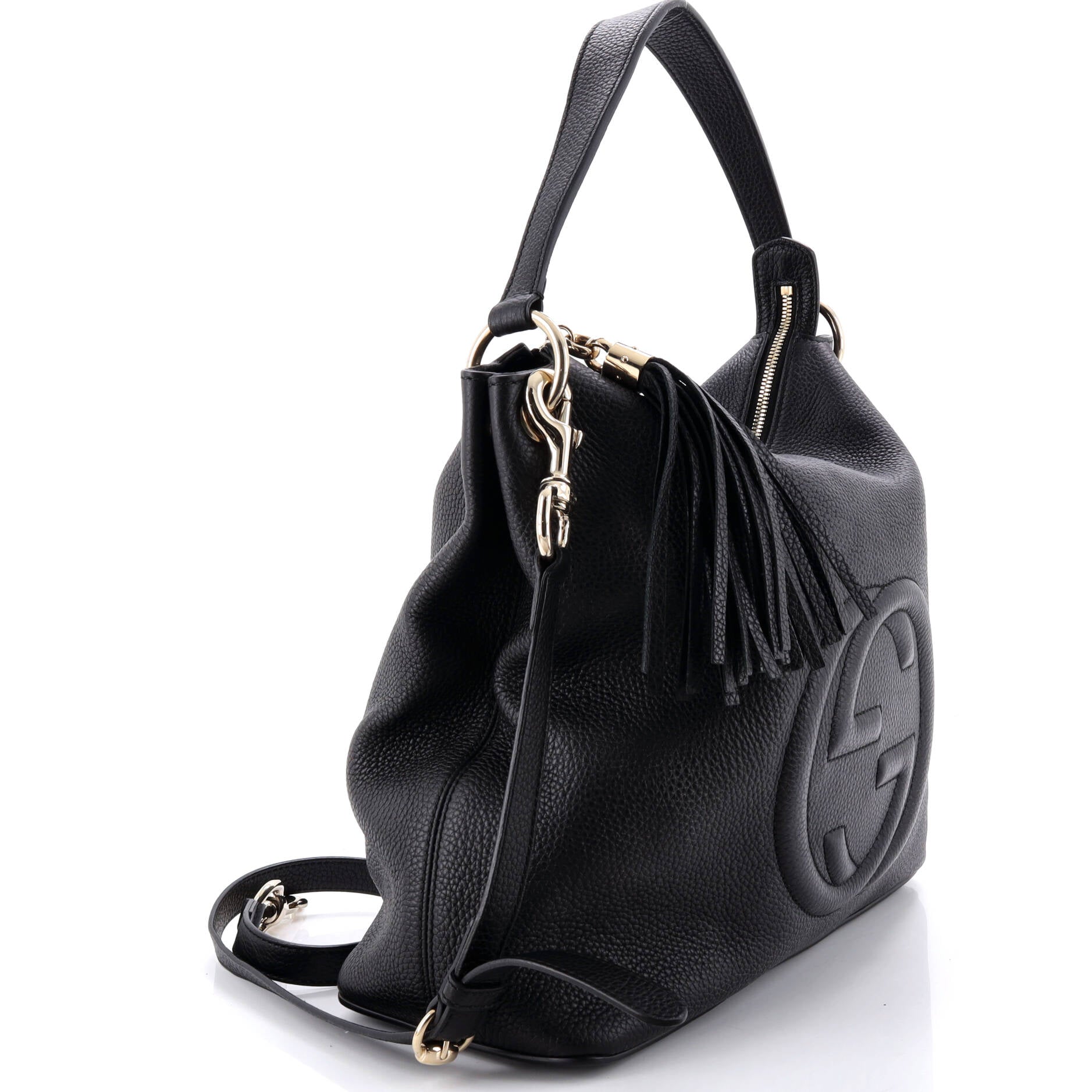 Soho Convertible Hobo Leather Large