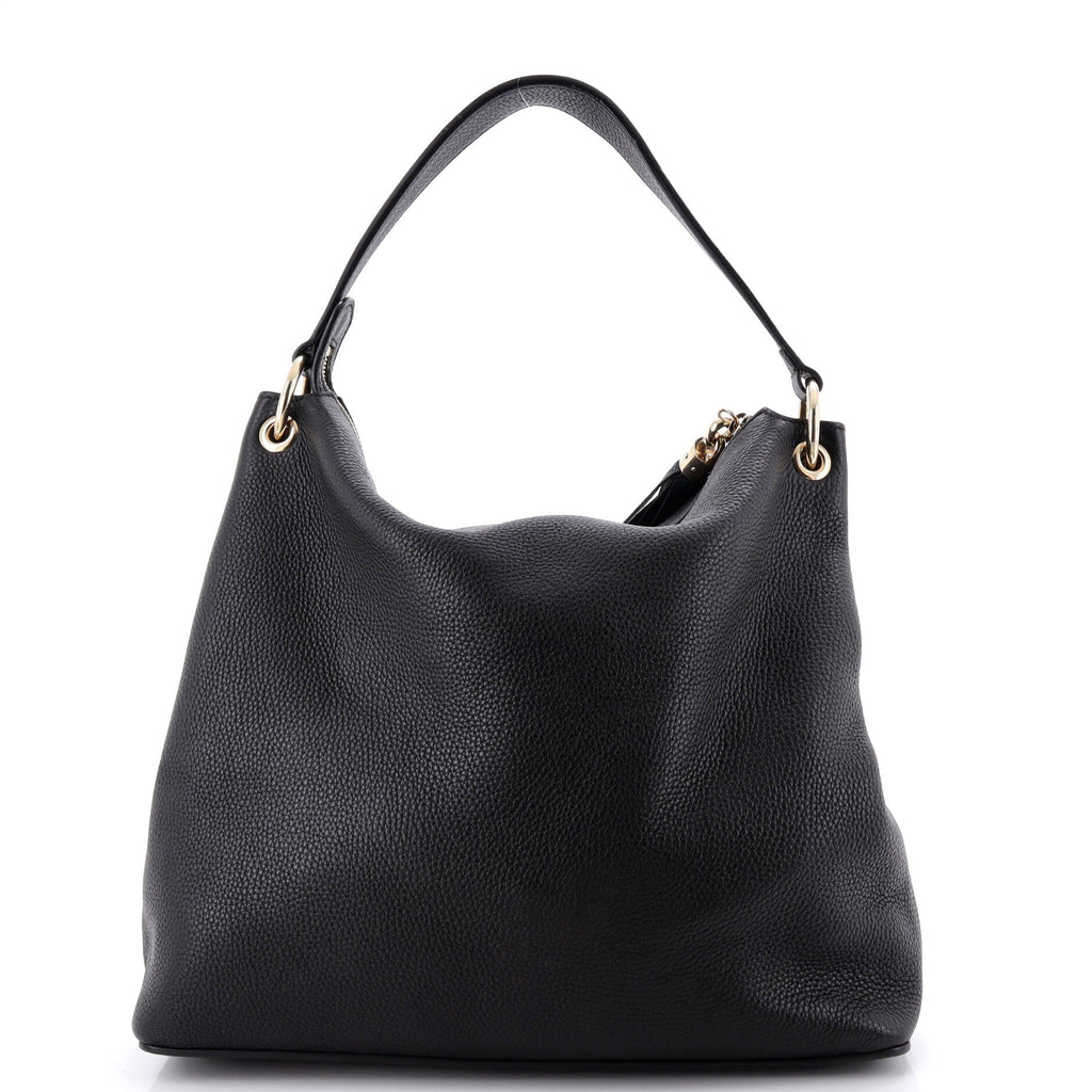 Soho Convertible Hobo Leather Large