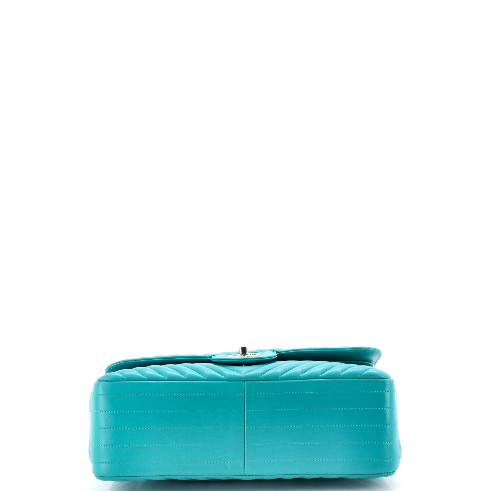 Classic Double Flap Bag Chevron Lambskin Jumbo