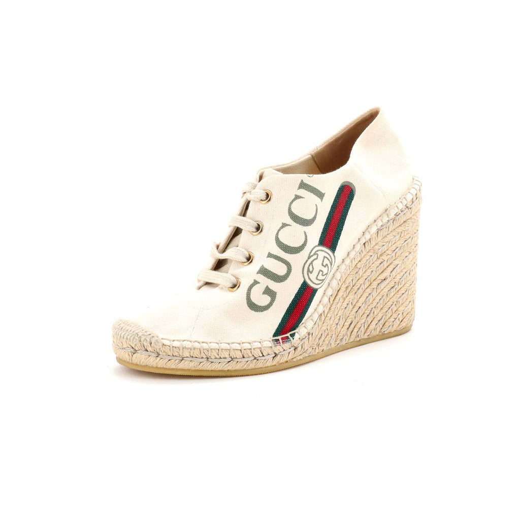 Women's Espadrille Sneakers Printed Canvas