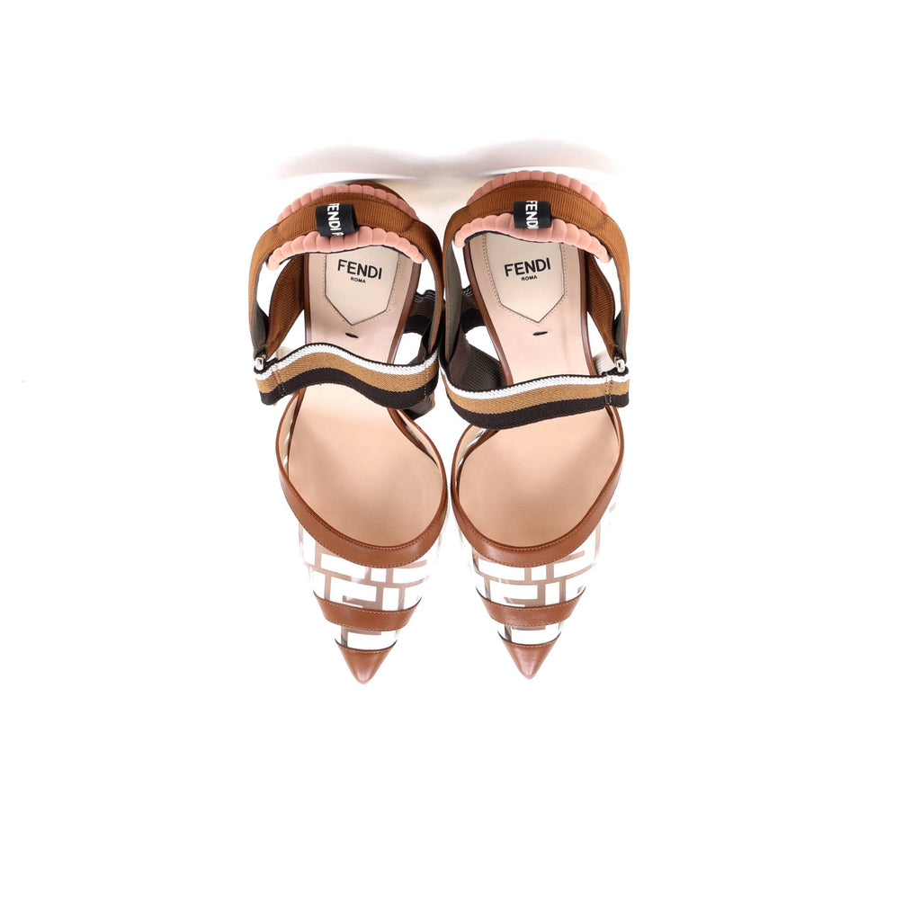 Women's Colibri Slingback Pumps Zucca PVC