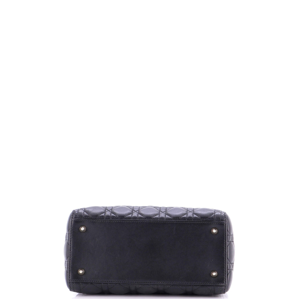 Lady Dior Bag Cannage Quilt Lambskin Medium
