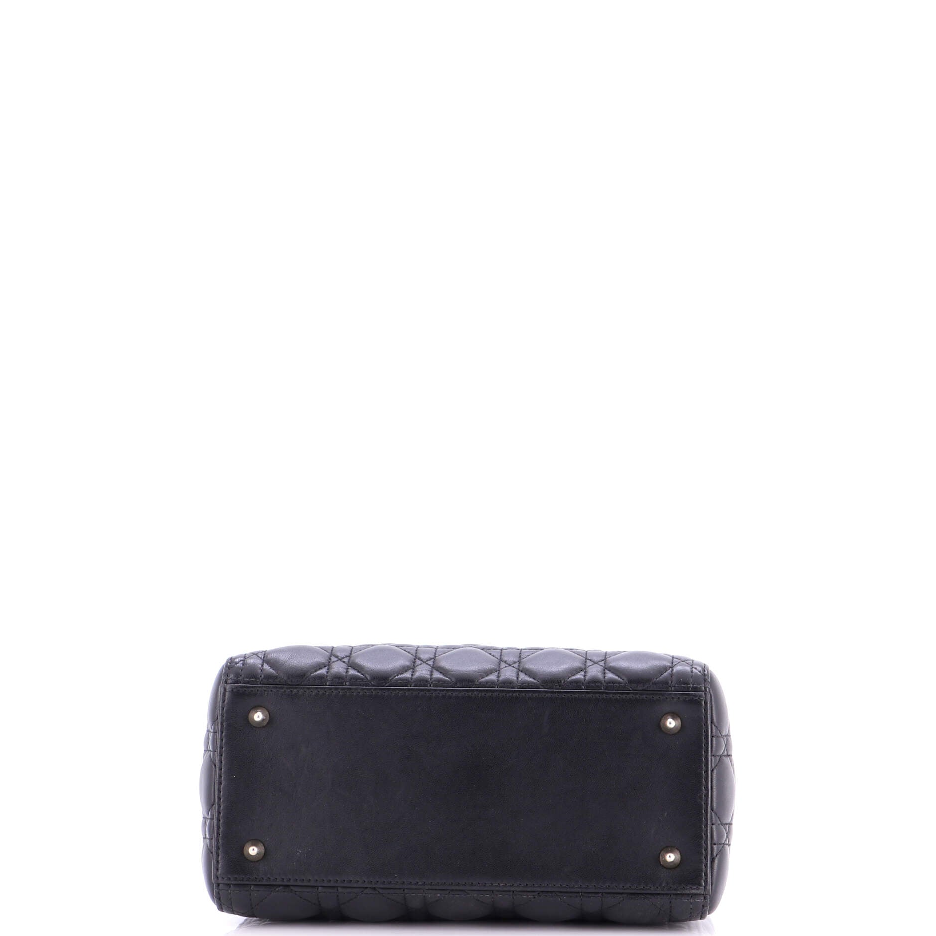 Lady Dior Bag Cannage Quilt Lambskin Medium