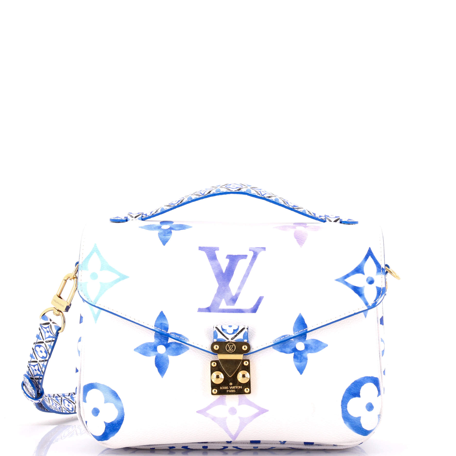 Pochette Metis By The Pool Monogram Watercolor Giant MM