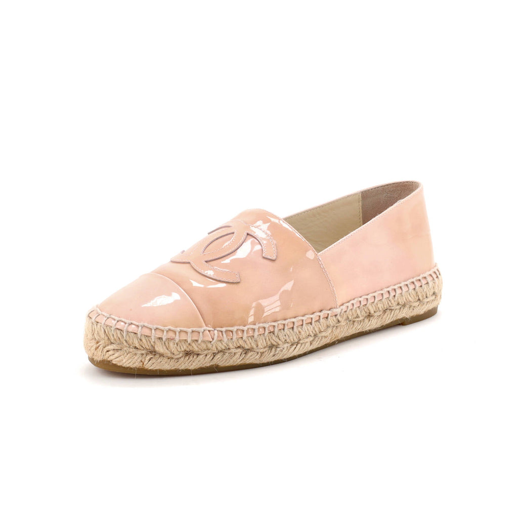 Women's CC Cap Toe Espadrilles Patent