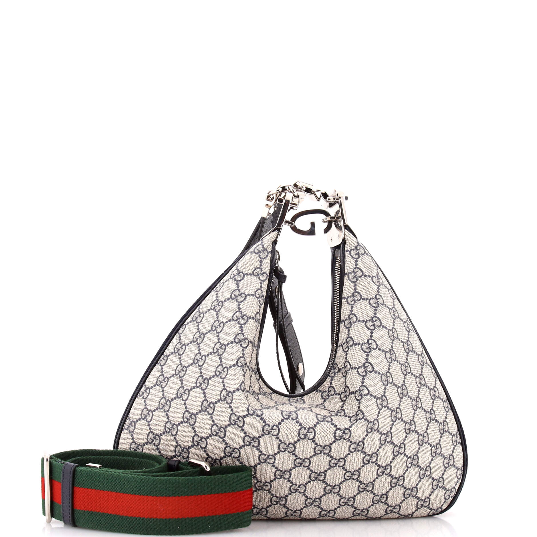 Attache Shoulder Bag GG Coated Canvas Medium