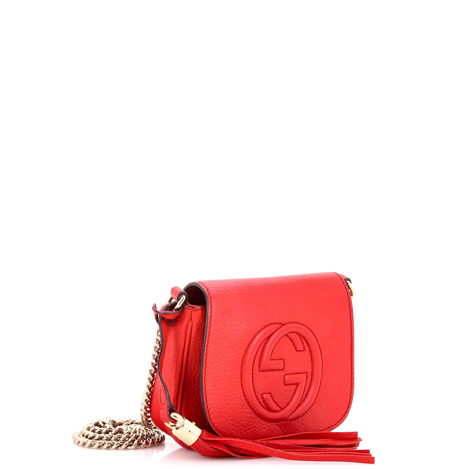 Soho Chain Crossbody Bag Leather Small