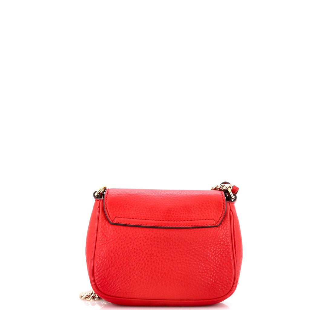 Soho Chain Crossbody Bag Leather Small