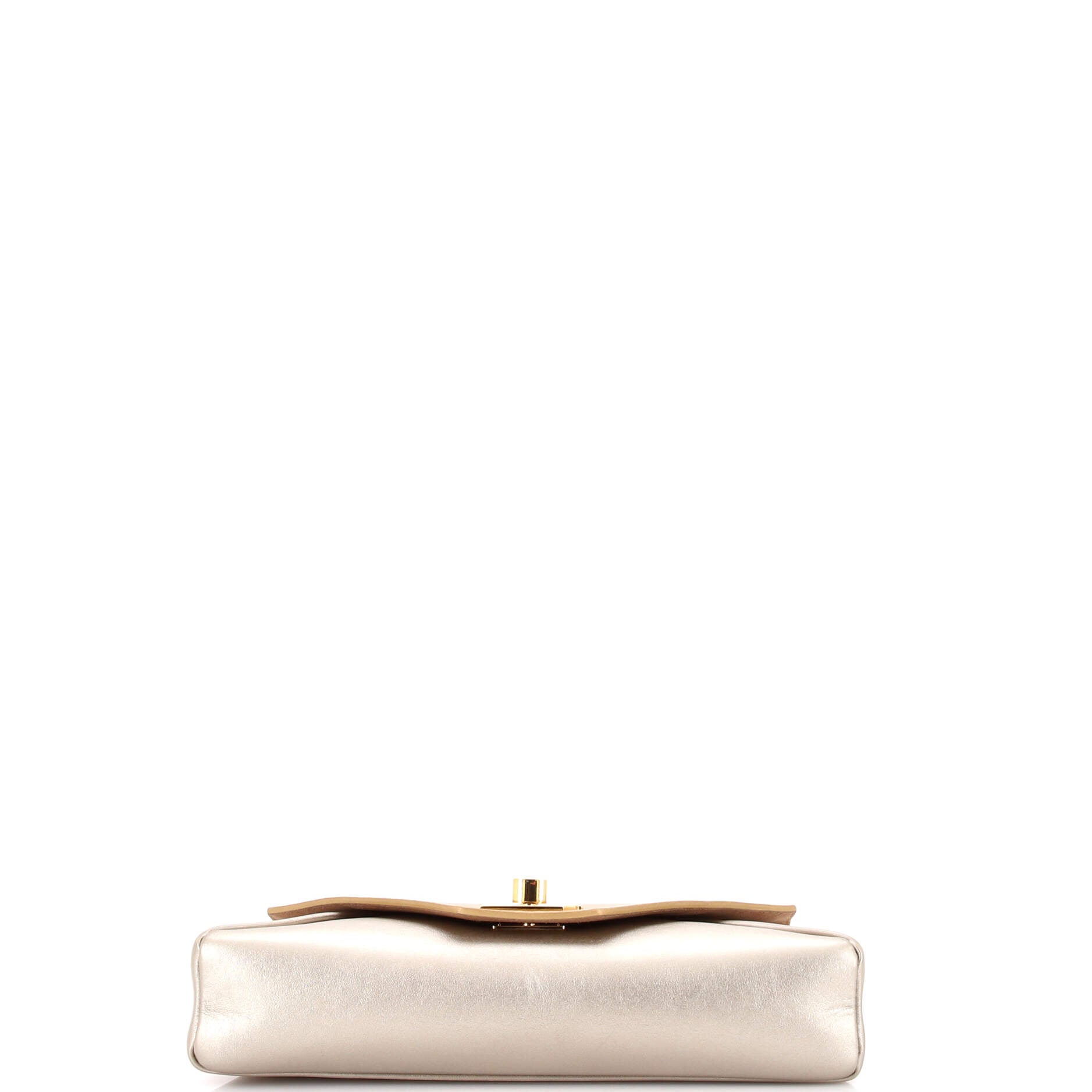 Love Note Chain Clutch Leather