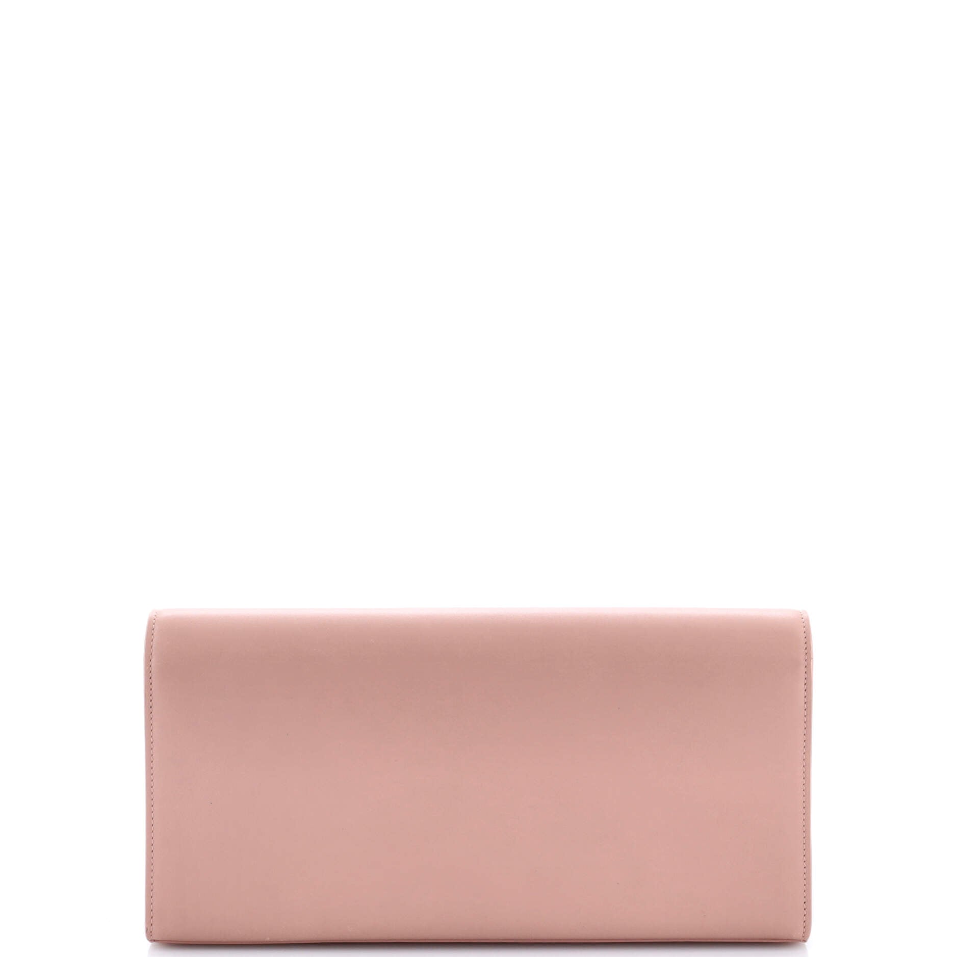 Classic Monogram Tassel Clutch Leather Long