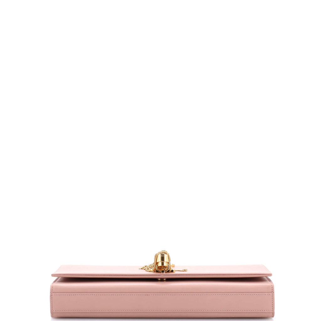 Classic Monogram Tassel Clutch Leather Long
