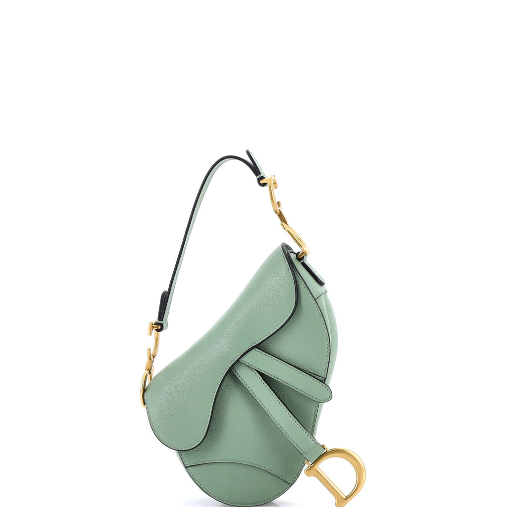 Saddle Handbag Leather Mini