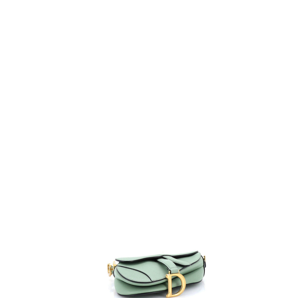 Saddle Handbag Leather Mini