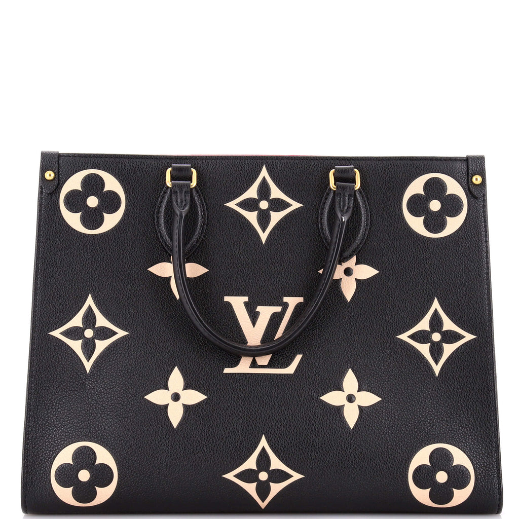 OnTheGo Tote Bicolor Monogram Empreinte Giant MM