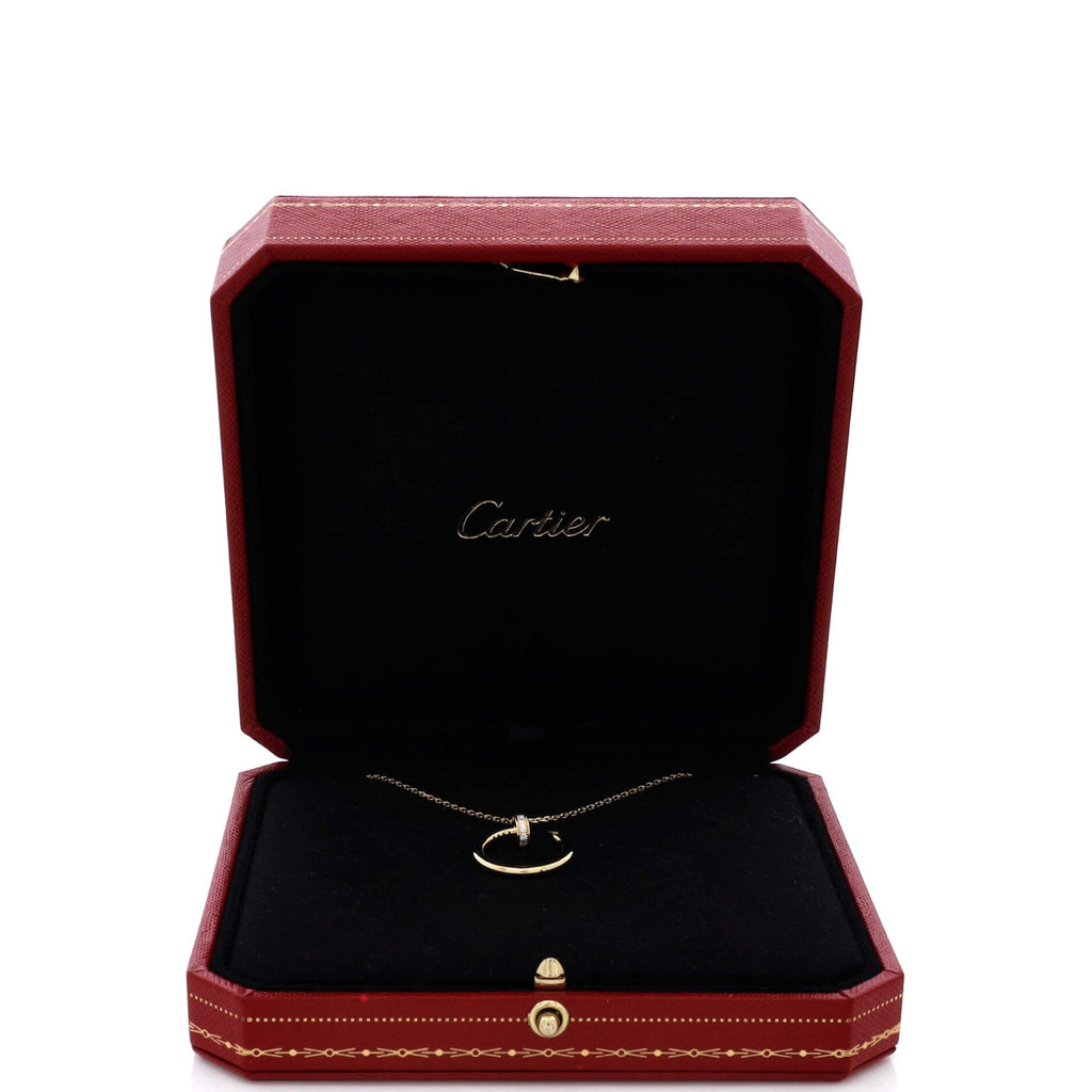 Juste un Clou Pendant Necklace 18K Yellow Gold with Diamonds