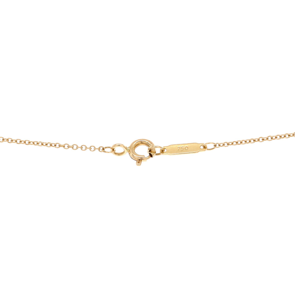 Cross Pendant Necklace 18K Yellow Gold with Diamond