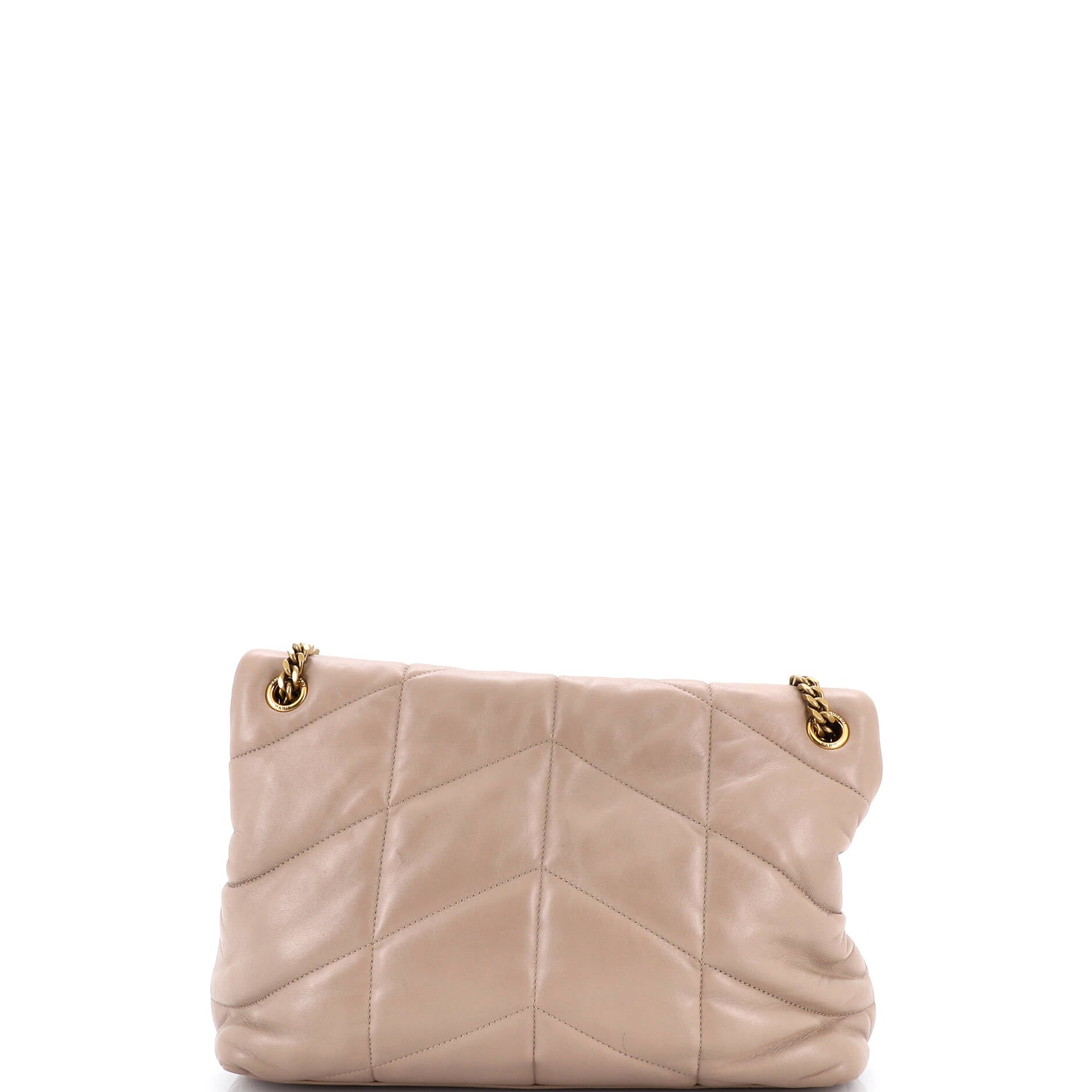 Loulou Puffer Shoulder Bag Quilted Leather Medium