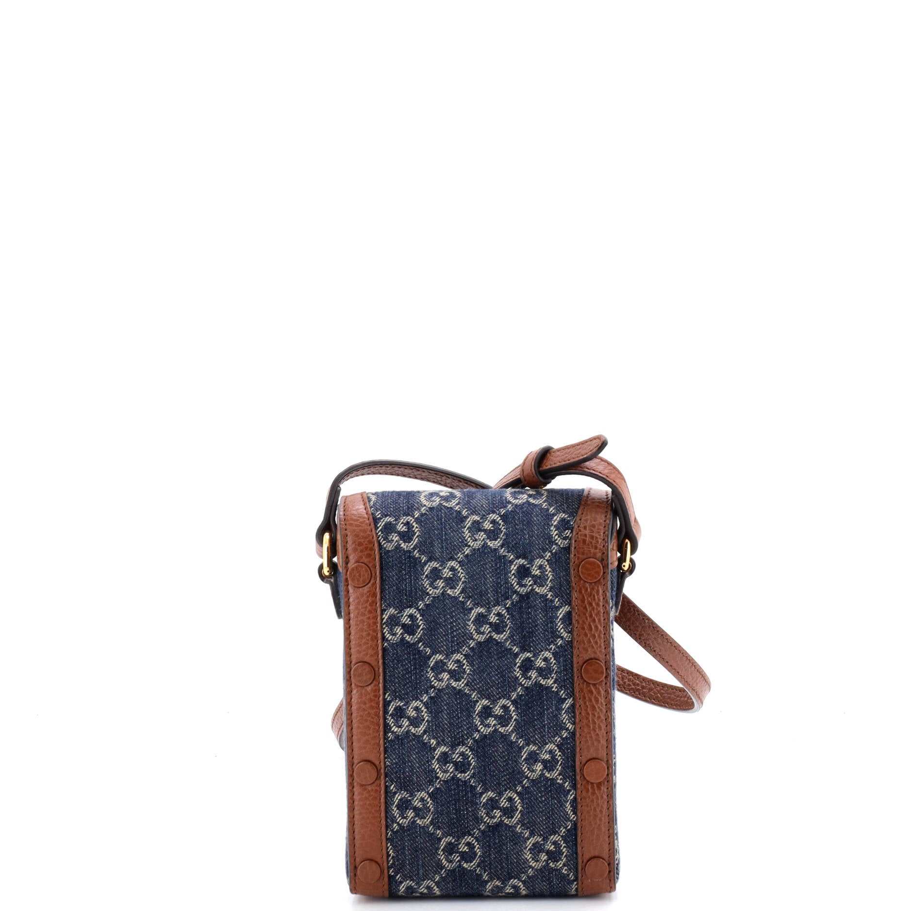 Horsebit 1955 Crossbody Bag GG Denim Mini