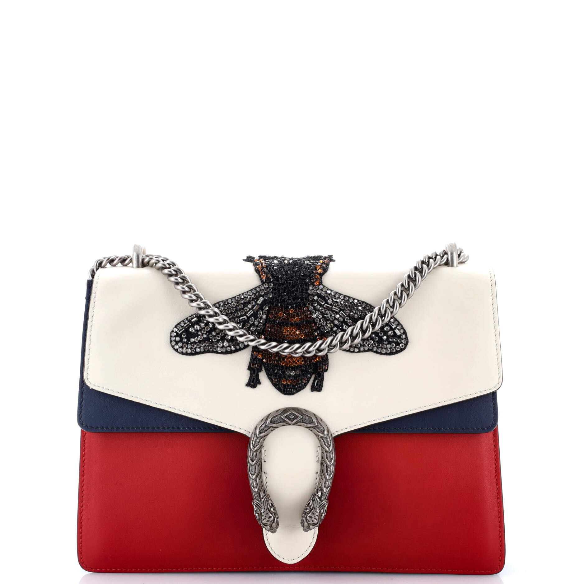 Dionysus Bag Embellished Leather Medium