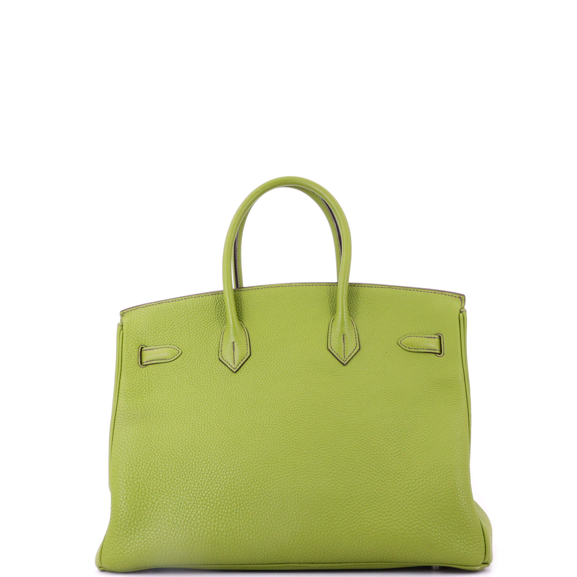 Birkin Handbag Verso Togo with Palladium Hardware 35