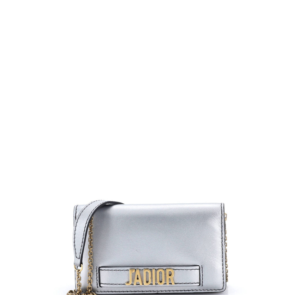 J'Adior Wallet on Chain Leather