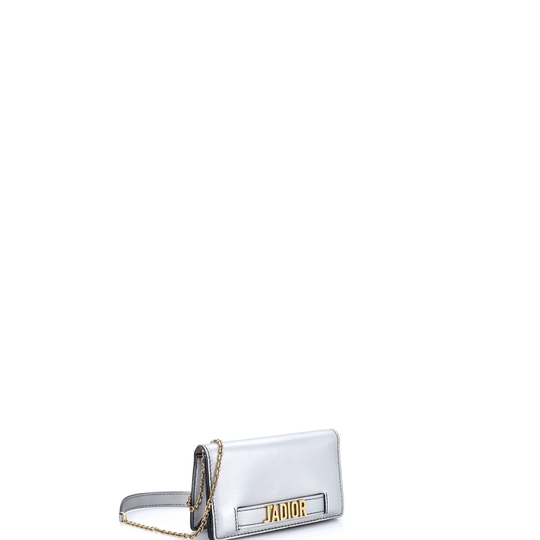 J'Adior Wallet on Chain Leather