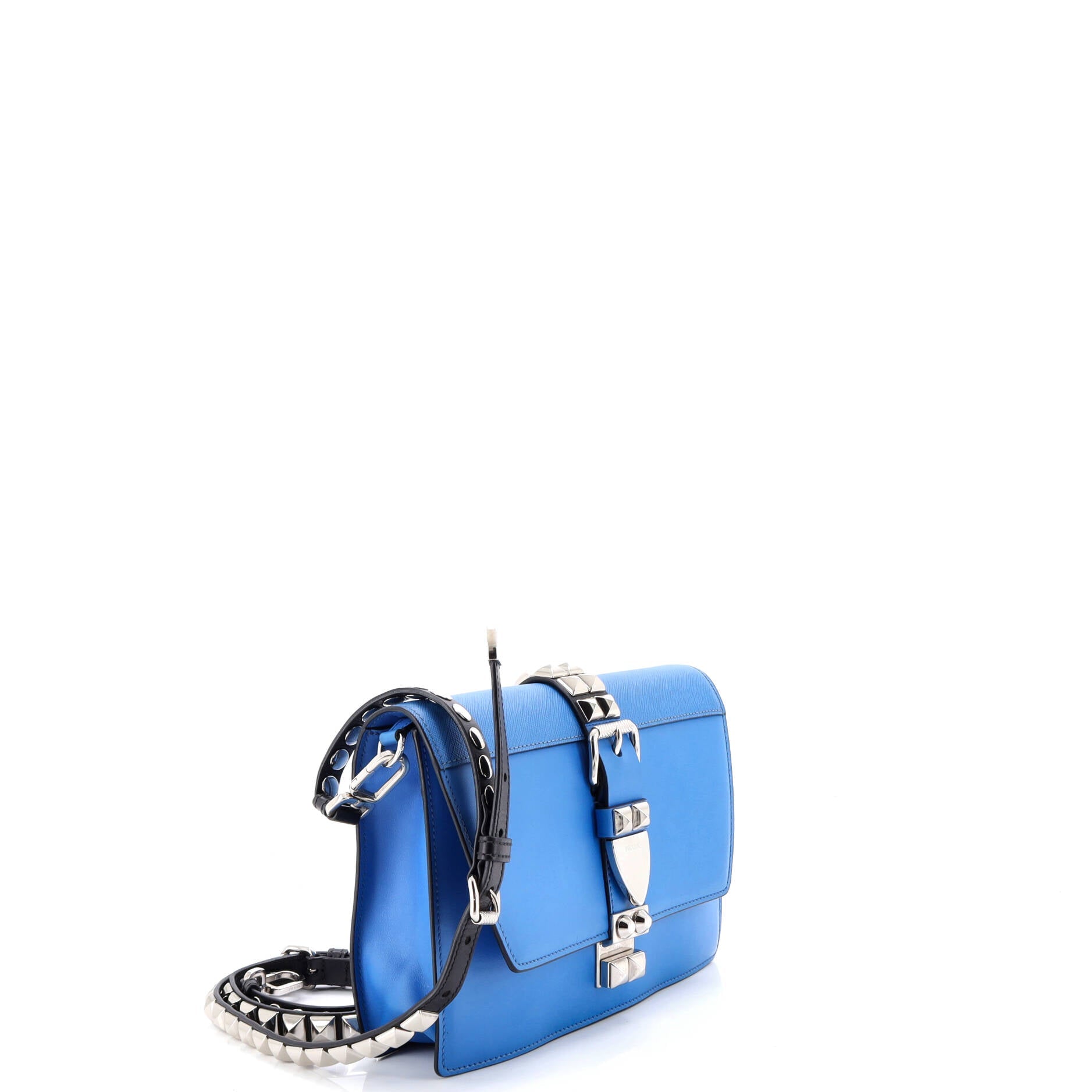 Elektra Shoulder Bag Studded Leather Small