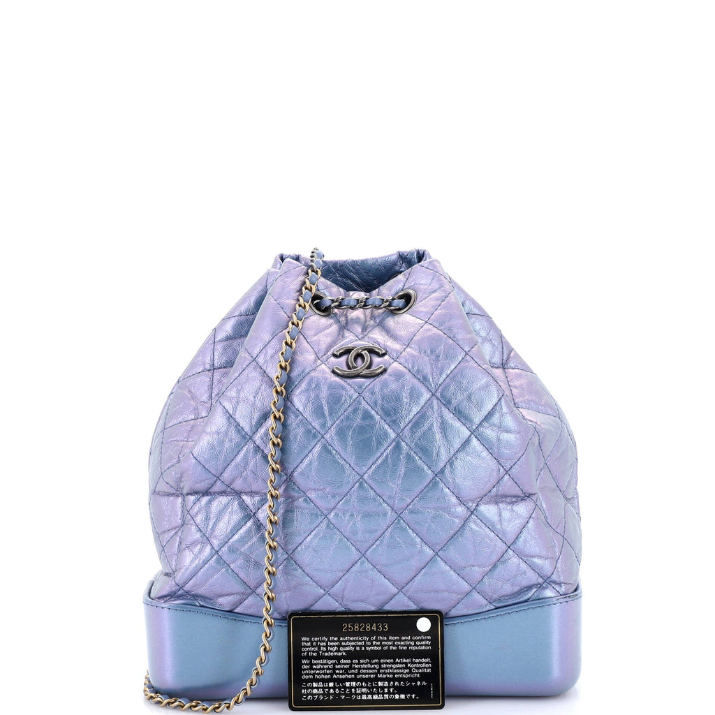 Gabrielle Backpack Quilted Calfskin Small