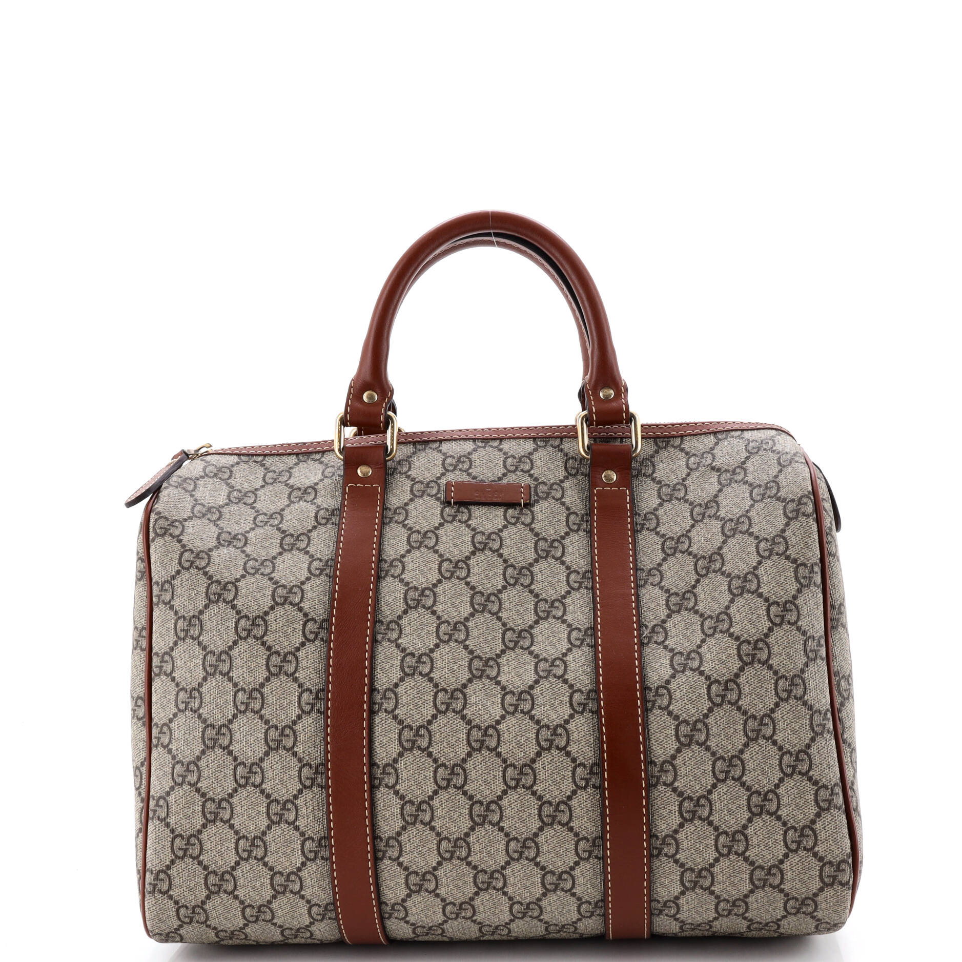 Joy Boston Bag GG Coated Canvas Medium