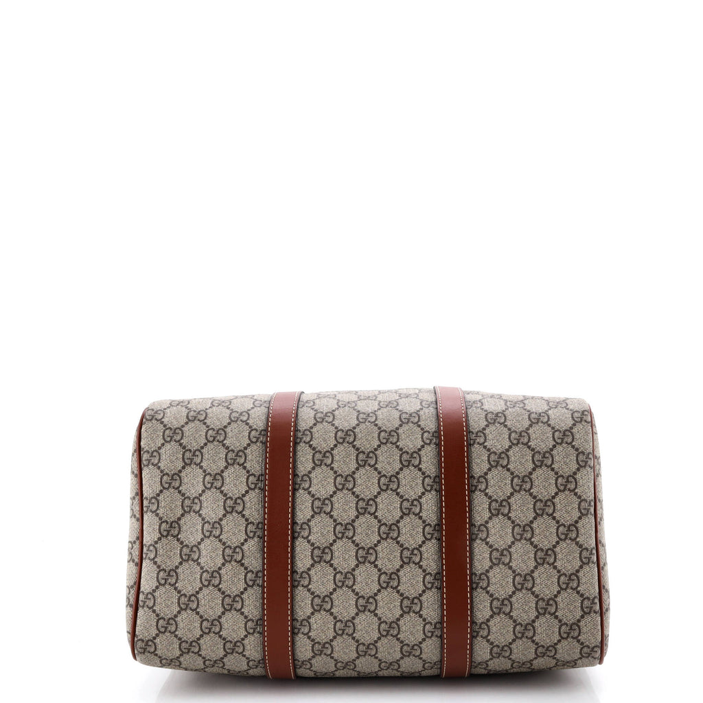 Joy Boston Bag GG Coated Canvas Medium