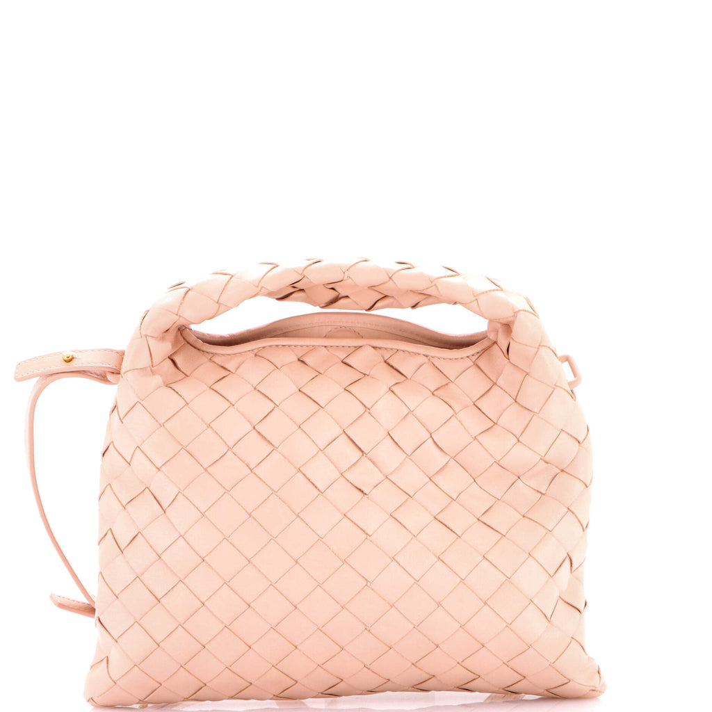 Hop Top Handle Bag Intrecciato Nappa Mini