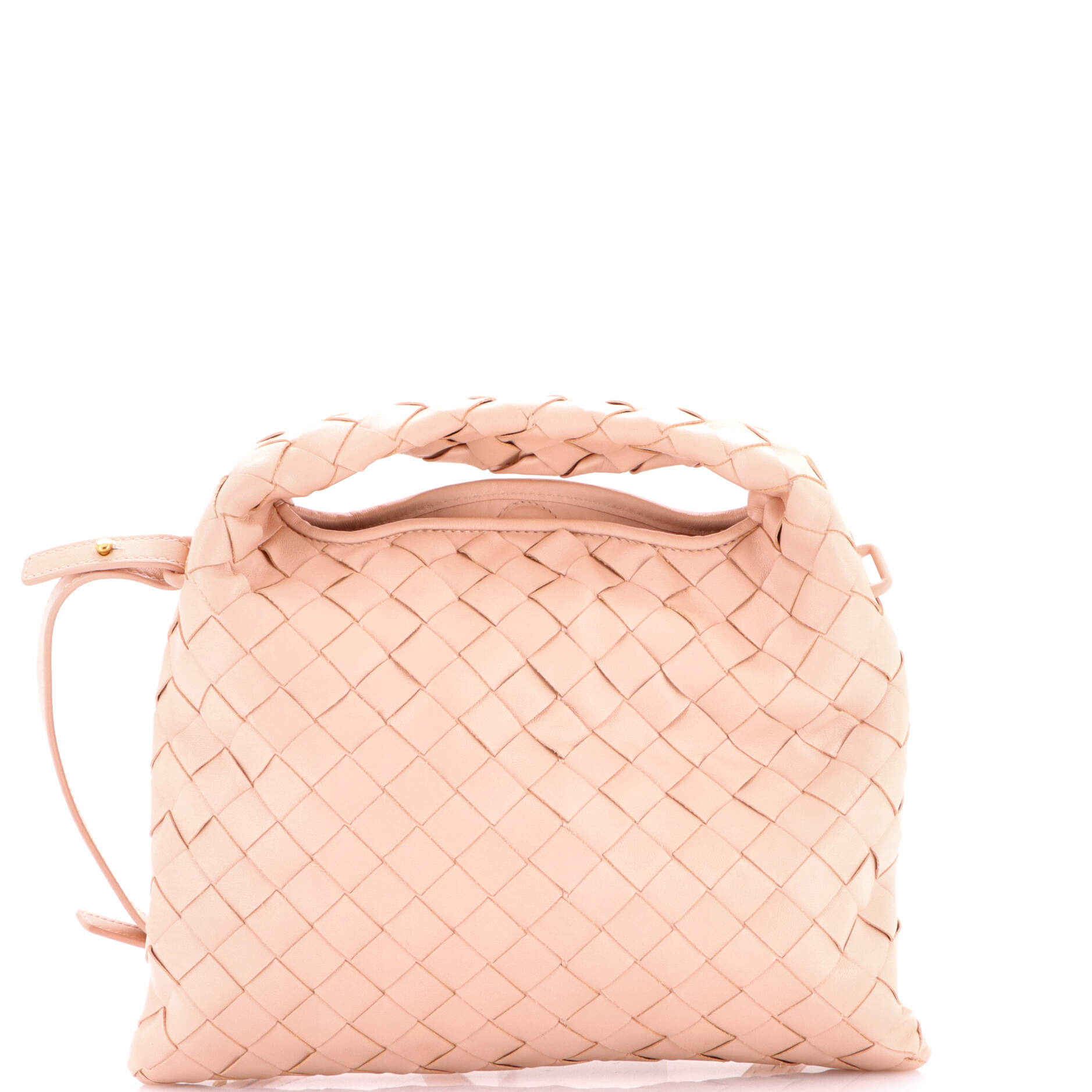 Hop Top Handle Bag Intrecciato Nappa Mini