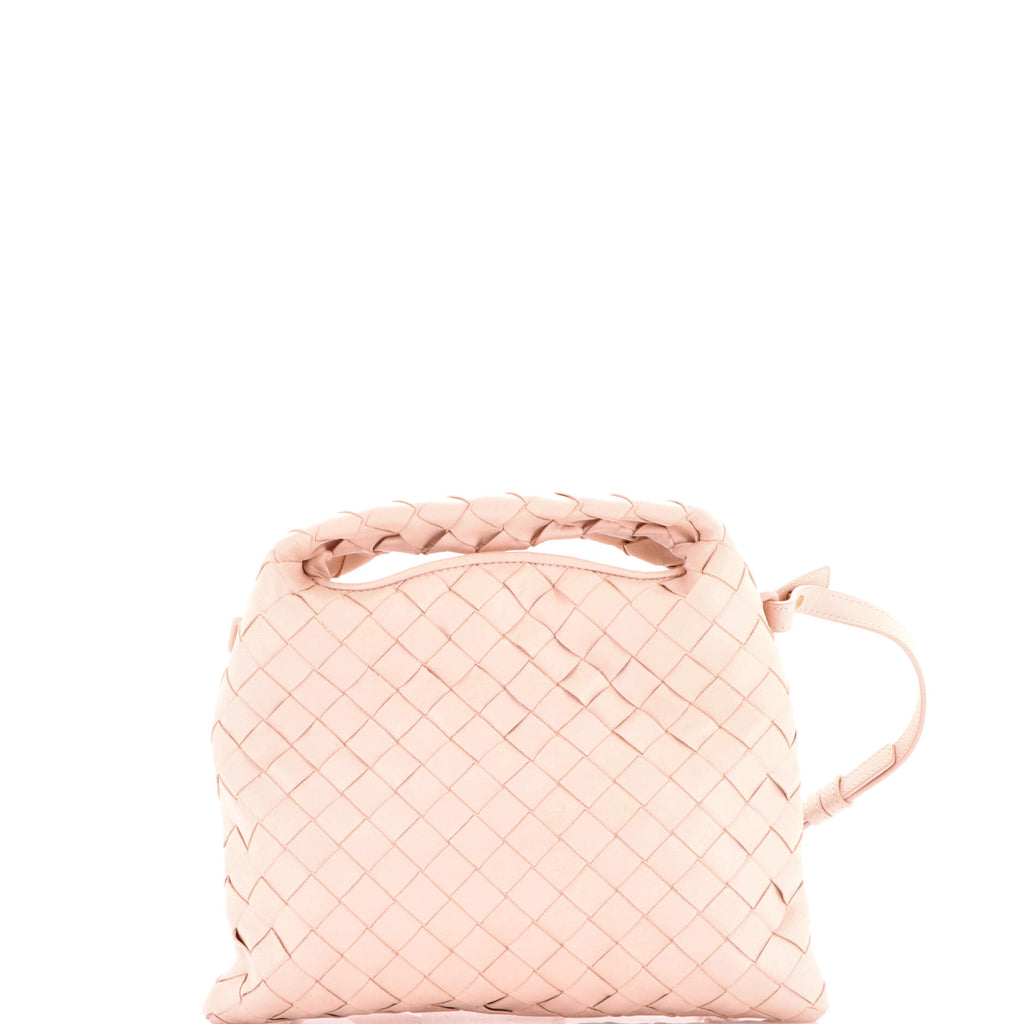 Hop Top Handle Bag Intrecciato Nappa Mini