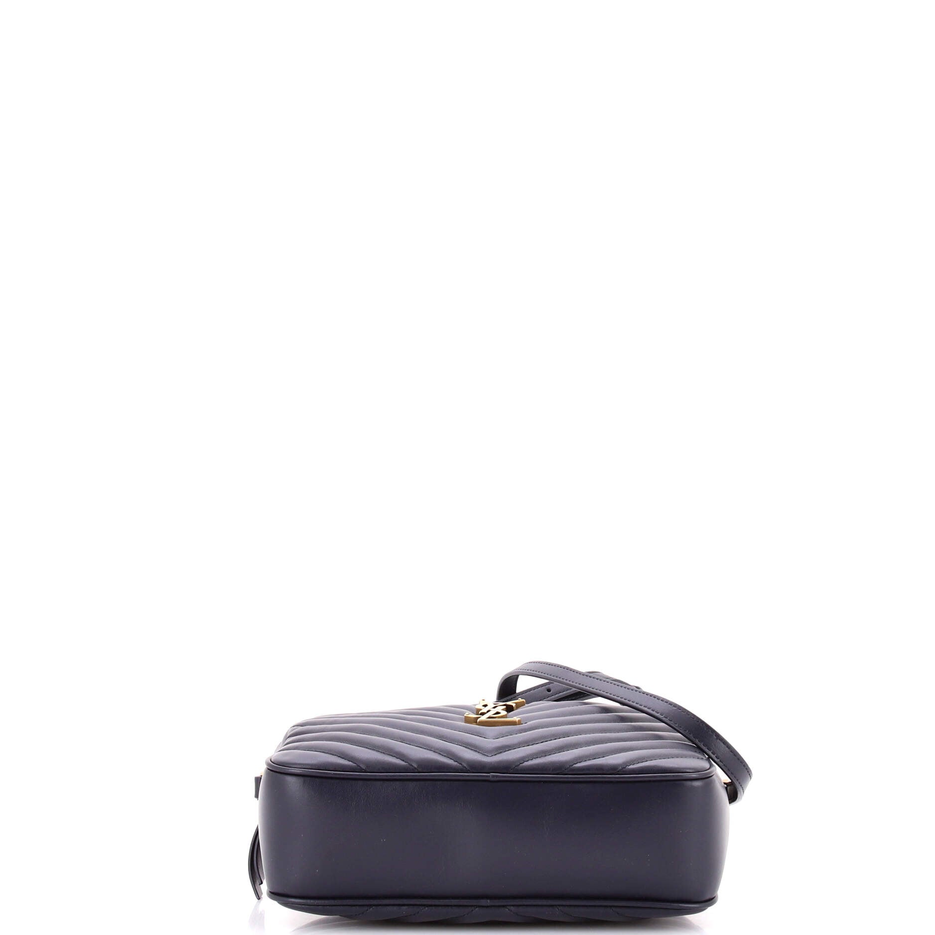 Lou Camera Bag Matelasse Chevron Leather Small