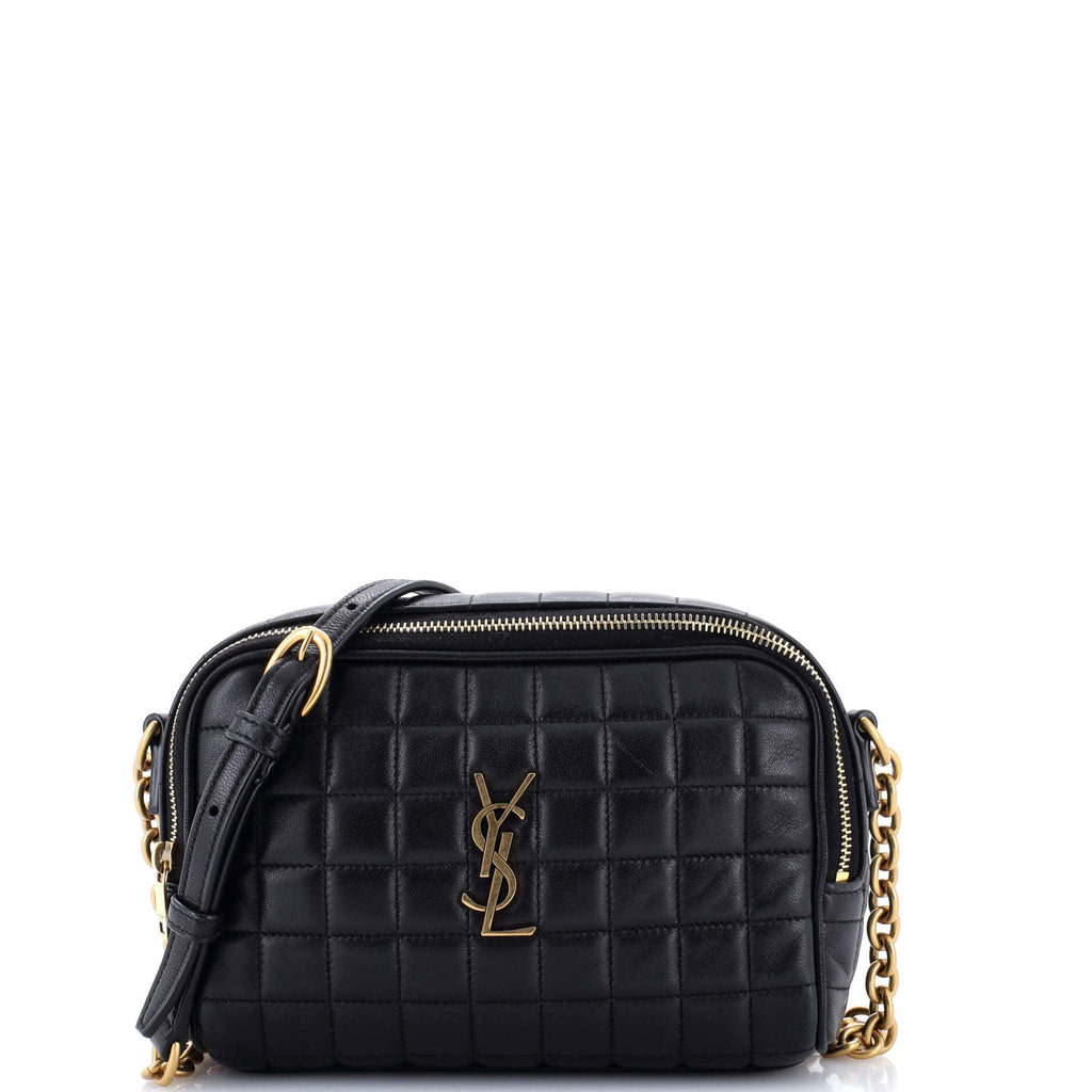 Cassandre Chain Camera Bag Quilted Leather Mini
