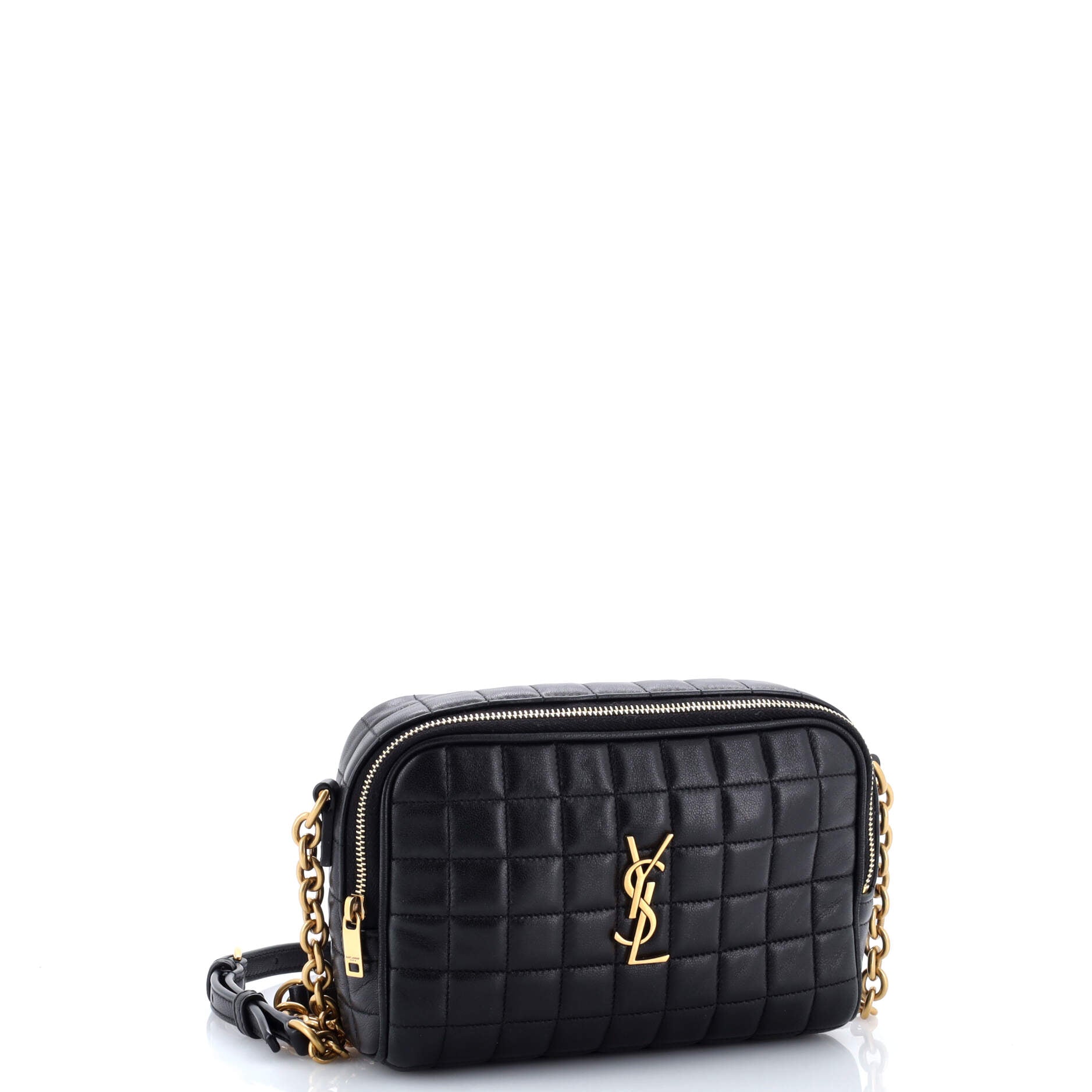 Cassandre Chain Camera Bag Quilted Leather Mini
