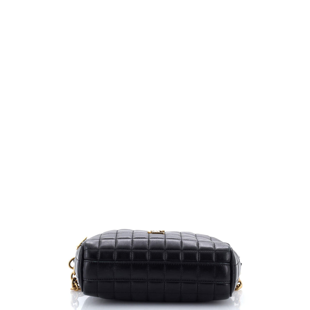 Cassandre Chain Camera Bag Quilted Leather Mini