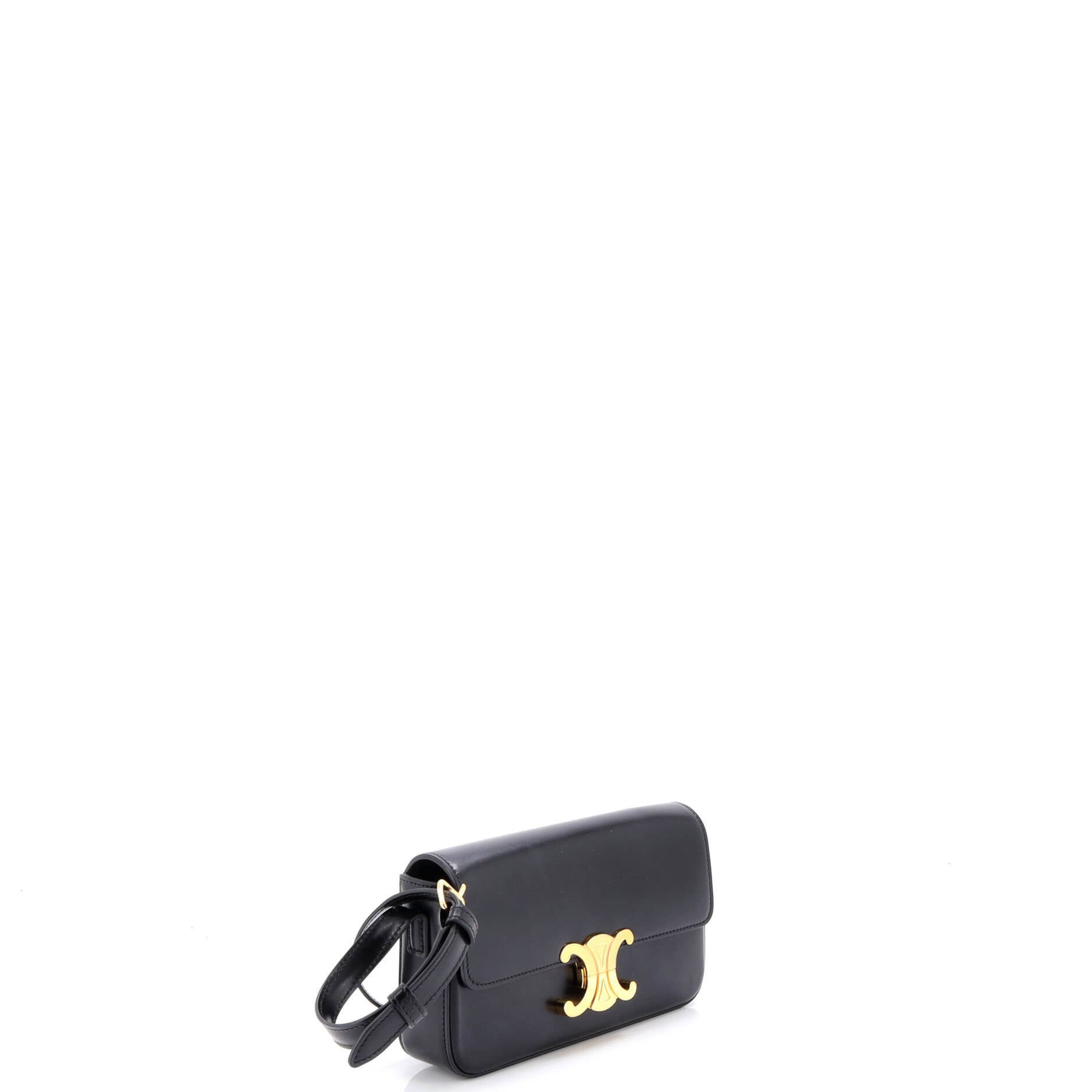 Triomphe East-West Shoulder Bag Smooth Calfskin