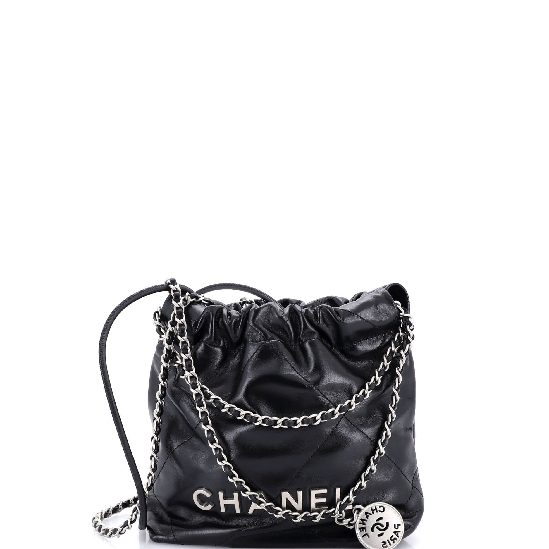 22 Chain Hobo Quilted Calfskin Mini