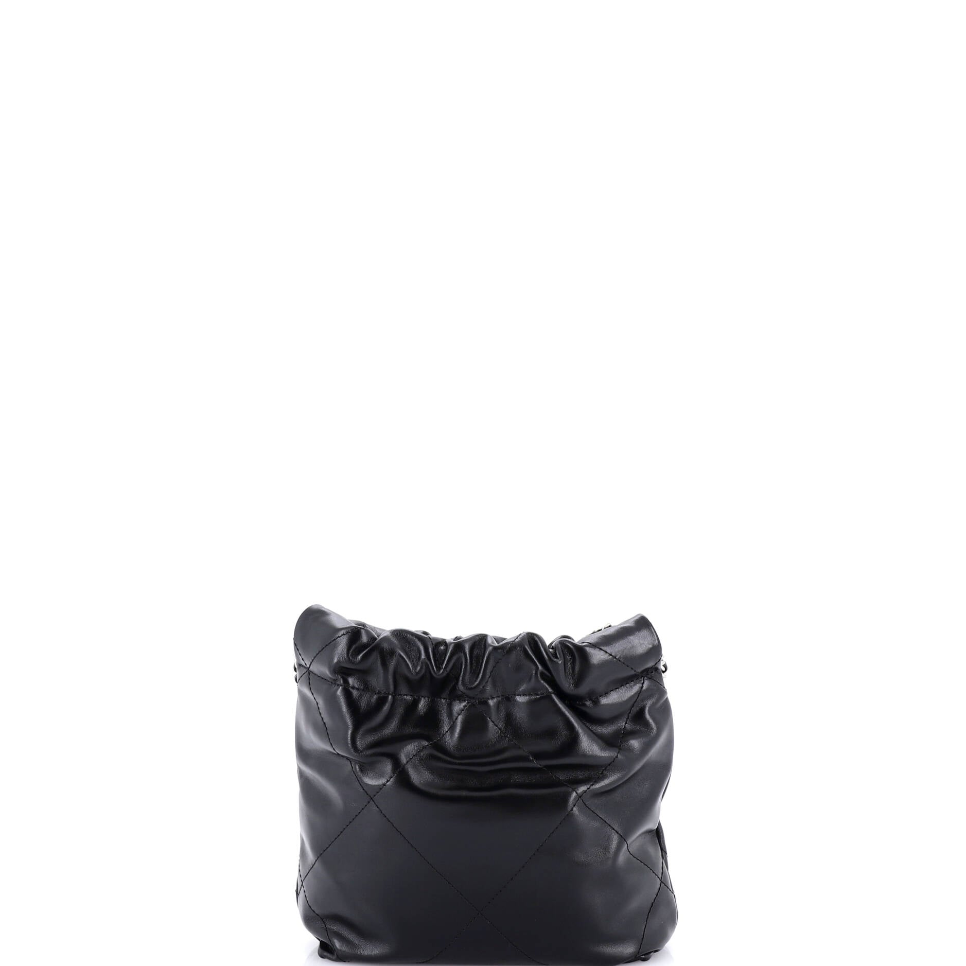 22 Chain Hobo Quilted Calfskin Mini