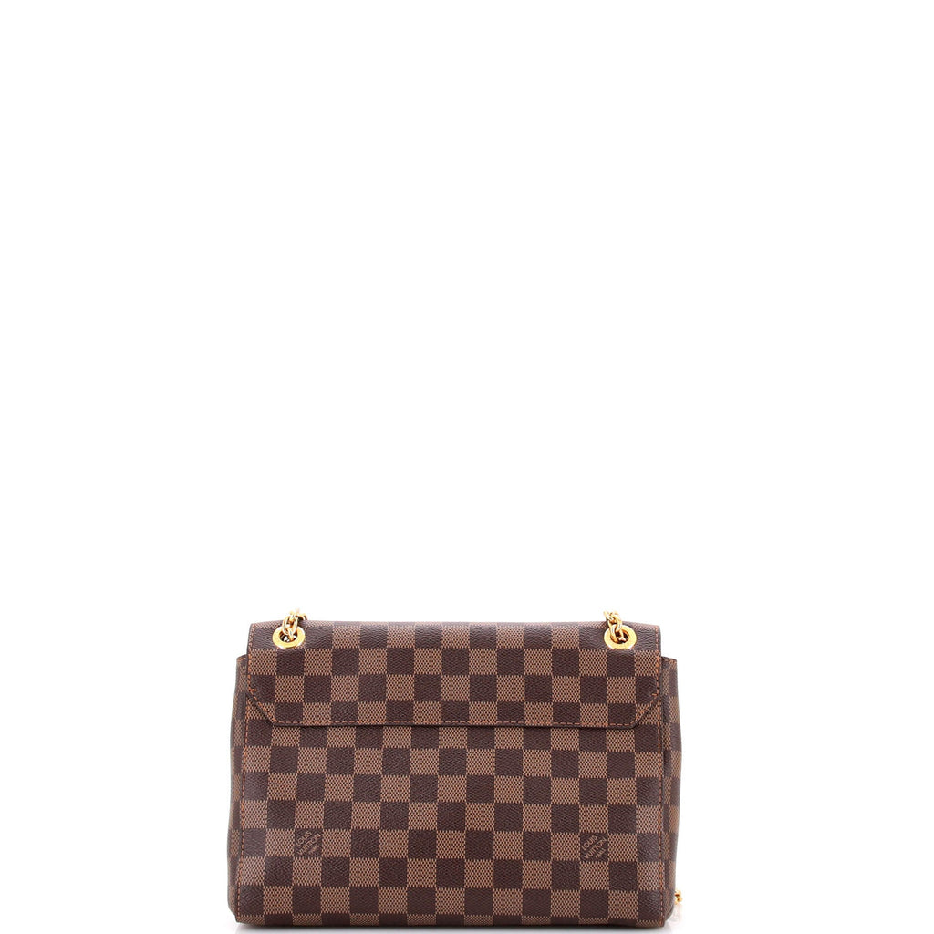 Vavin Handbag Damier with Leather PM