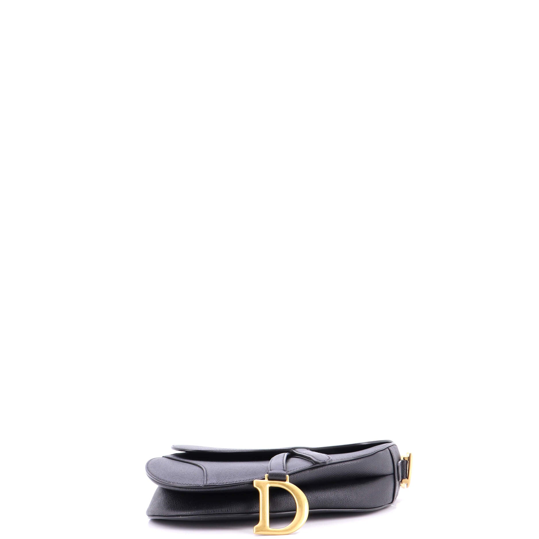 Saddle Handbag Leather Medium