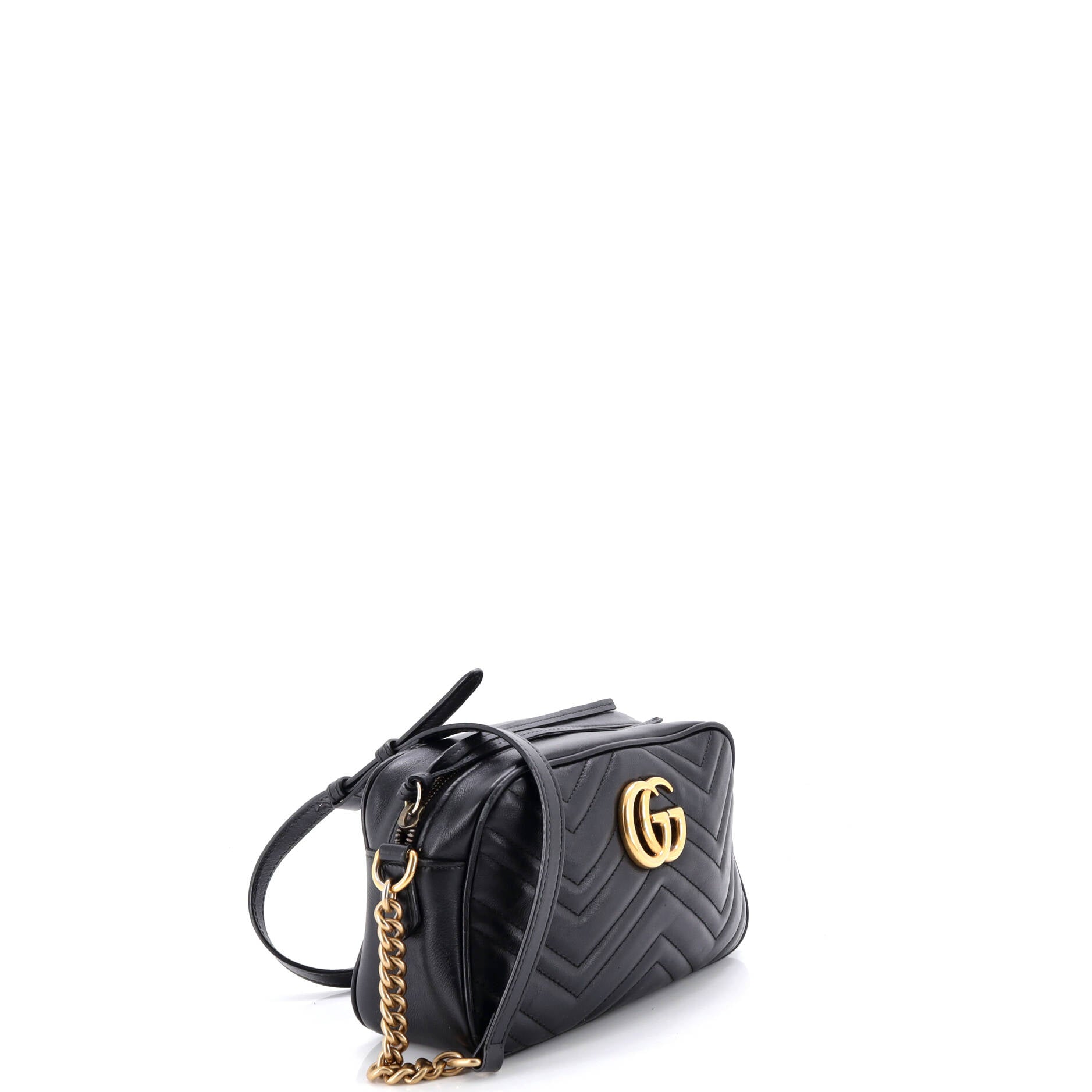 GG Marmont Shoulder Bag Matelasse Leather Small