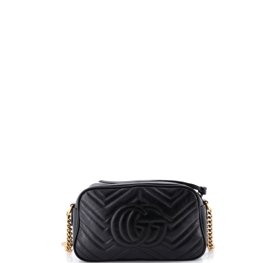 GG Marmont Shoulder Bag Matelasse Leather Small