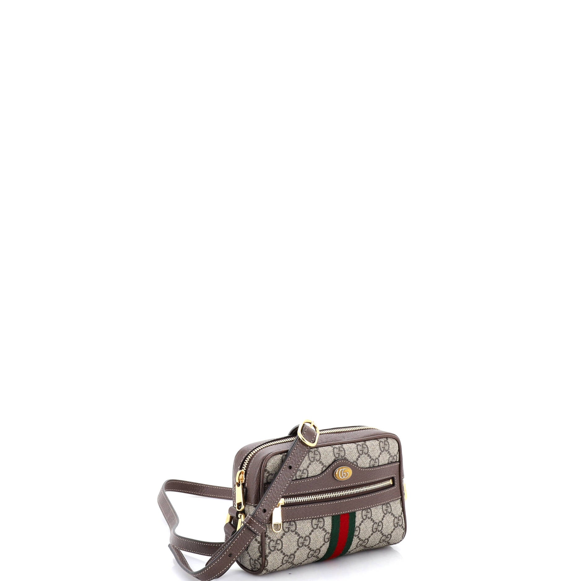 Ophidia Shoulder Bag GG Coated Canvas Mini