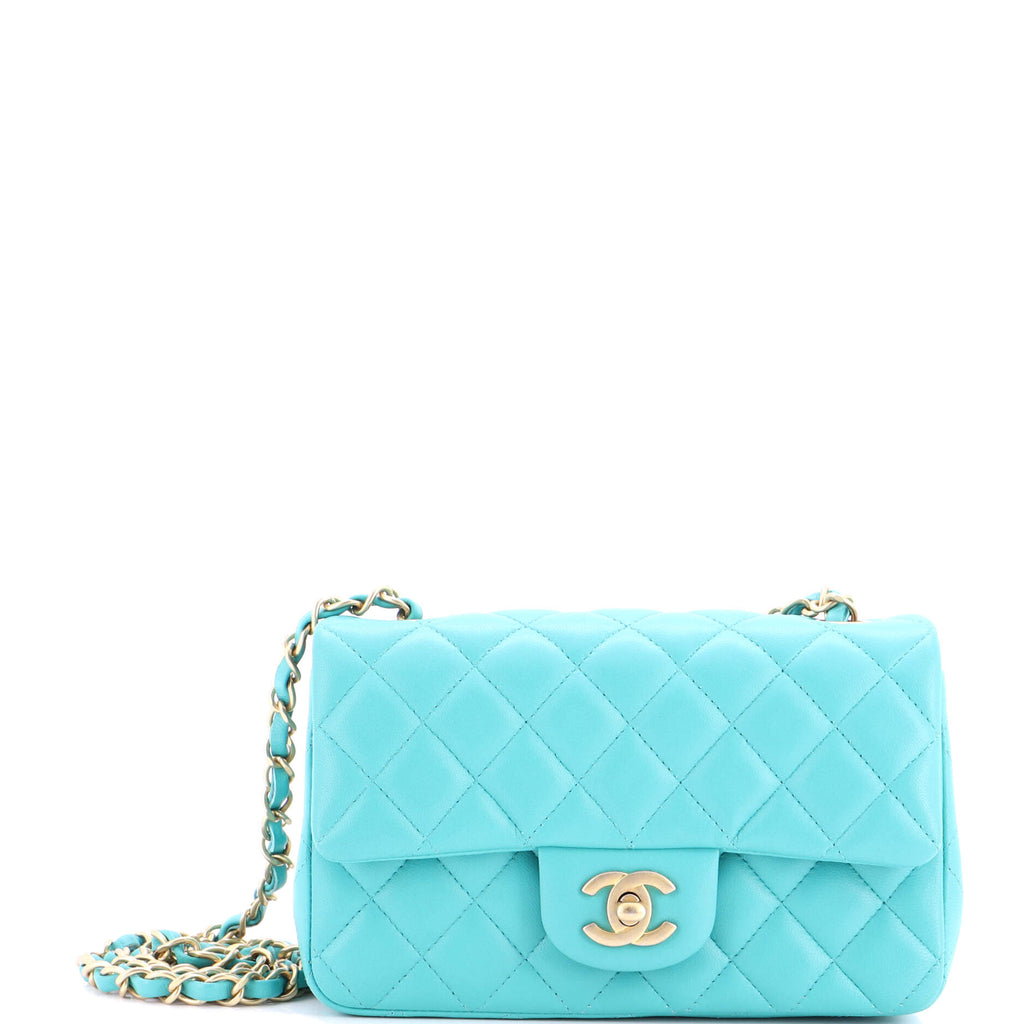 Classic Single Flap Bag Quilted Lambskin Mini