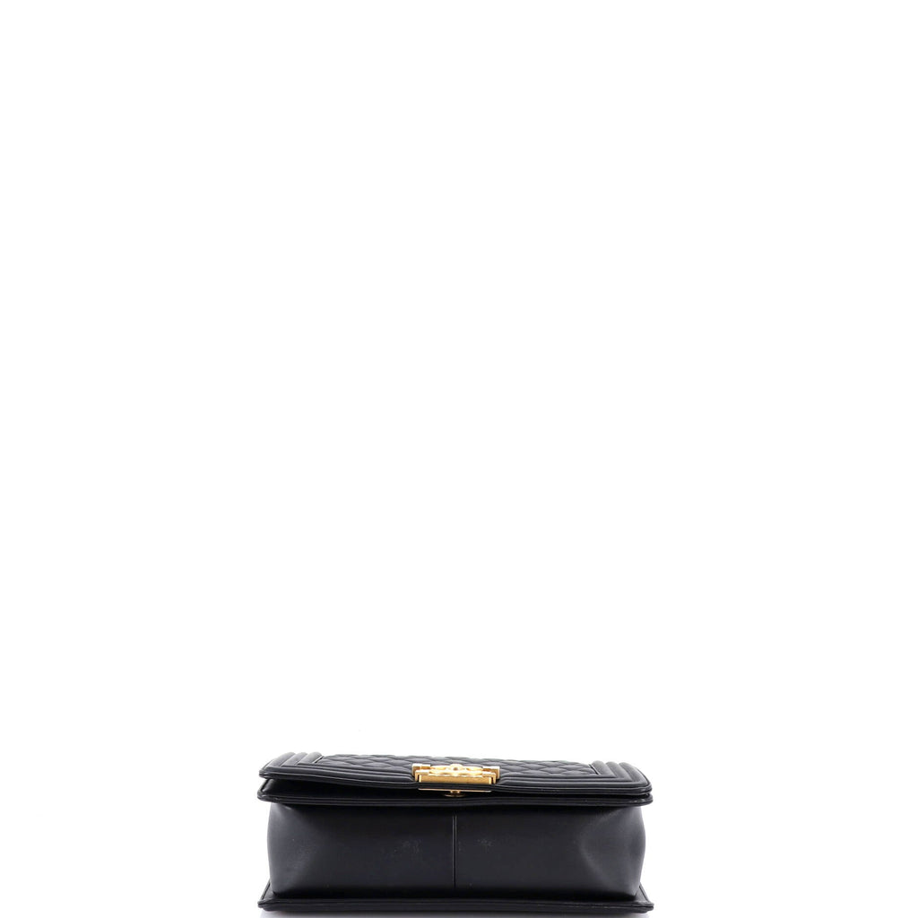Boy Flap Bag Quilted Lambskin Old Medium