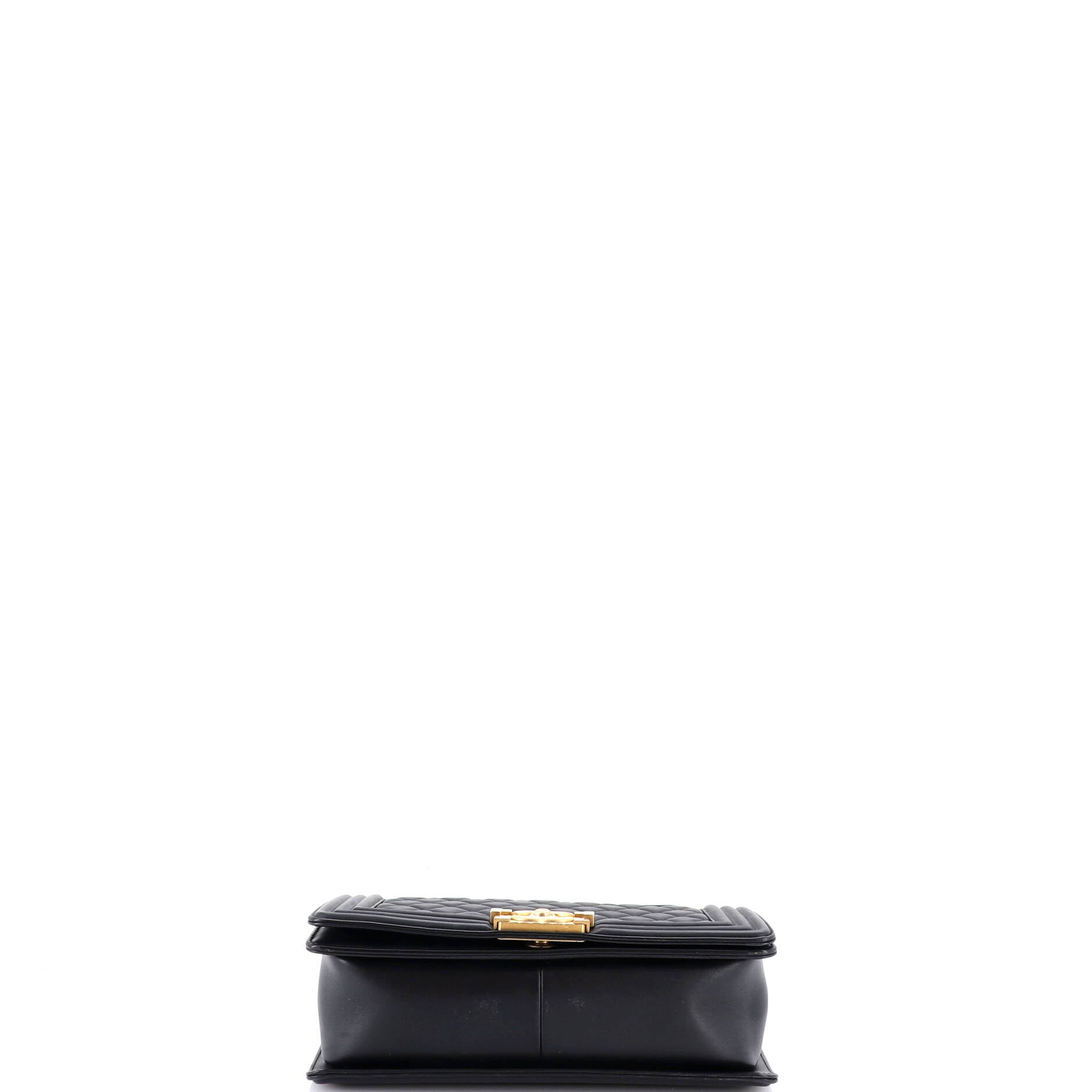 Boy Flap Bag Quilted Lambskin Old Medium